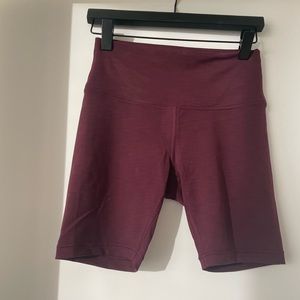 Lululemon 8” Running Base Shorts (burgundy)